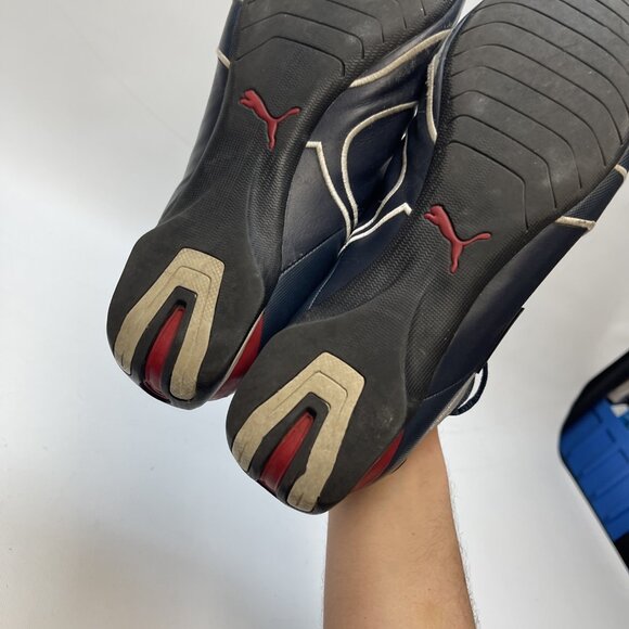 Puma x BMW Motorsport x Future Cat M1 Leather Team Blue Men's Size 10.5 US - Picture 5 of 14